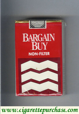 Bargain Buy Non-Filter cigarettes